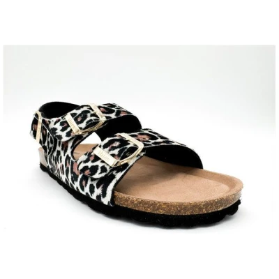 Vegane "thies ® Rec Backstrap Leo Sandale" aus rec. PES