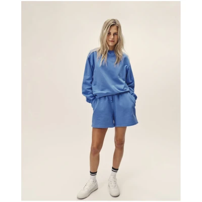 WOTE Damen vegan Sweatshorts Blau