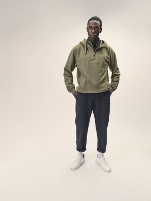 WOTE Herren vegan Sweatshirt Oliv