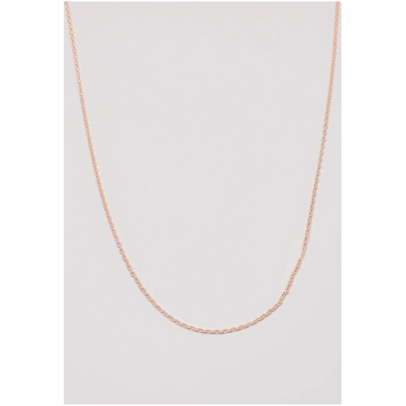 fejn Damen vegan Halskette Einfarbig Rose Gold