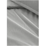 hessnatur Biber Wendebettwäsche-Set Streifen aus Bio-Baumwolle - grau - Größe 135x200 / 40x80 cm