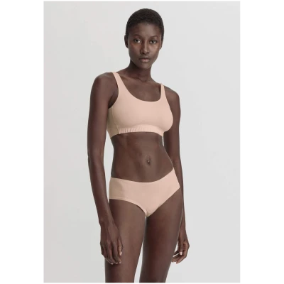 hessnatur Damen Panty Regular Cut COTTON FEEL aus Bio-Baumwolle - rosa - Größe 34
