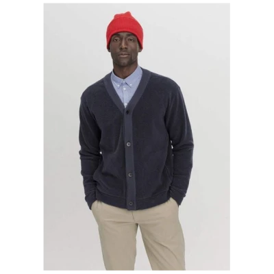 hessnatur Fleece Cardigan Relaxed aus reiner Bio-Baumwolle
