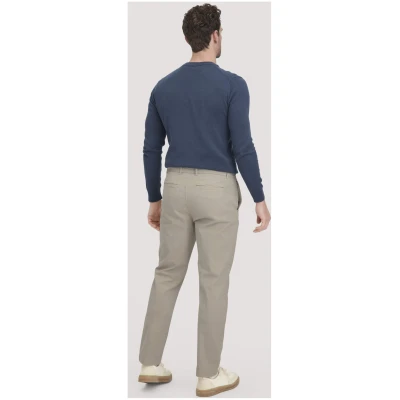 hessnatur Herren Chino LENN Regular aus Bio-Baumwolle - beige - Größe 31/30