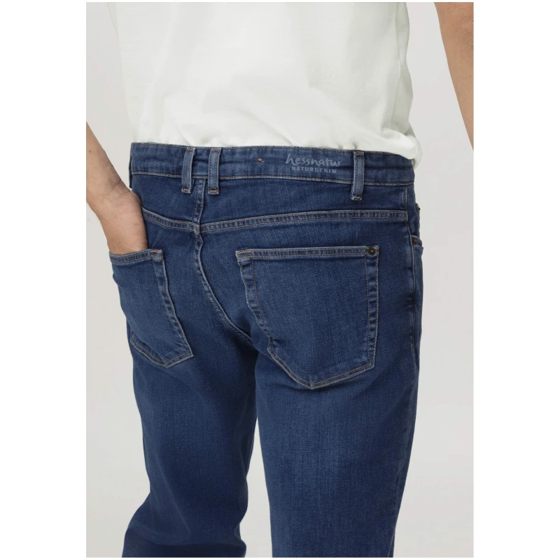 hessnatur Herren Jeans BEN Regular Straight aus Bio-Denim - blau - Größe 28/30
