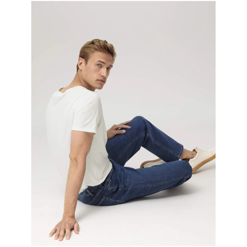 hessnatur Herren Jeans BEN Regular Straight aus Bio-Denim - blau - Größe 28/30