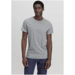 hessnatur Herren T-Shirt Regular aus Bio-Baumwolle - grau - Größe 46
