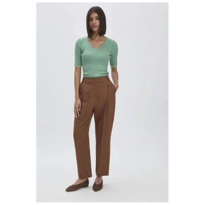 hessnatur Hose Straight Leg Relaxed aus reinem Leinen