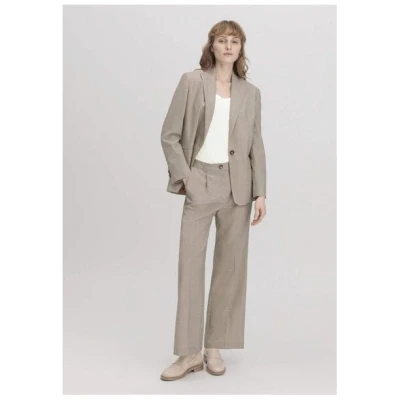 hessnatur Hose Wide Leg Regular aus reiner Bio-Merinowolle