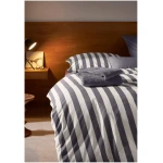 hessnatur Renforcé Bettwäsche-Set CANNES aus Bio-Baumwolle - grau - Größe 240x220 / 2x40x80 cm