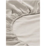 hessnatur Satin Spannbettlaken aus Bio-Baumwolle - gelb - Größe 90-100x200 cm
