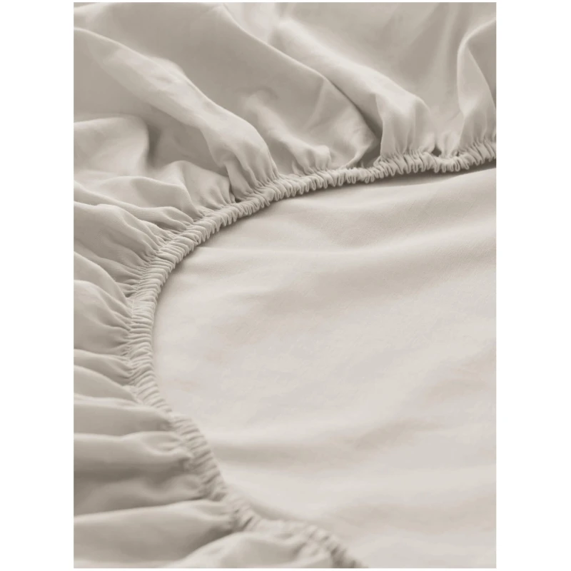 hessnatur Satin Spannbettlaken aus Bio-Baumwolle - gelb - Größe 90-100x200 cm