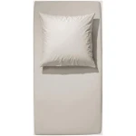 hessnatur Satin Spannbettlaken aus Bio-Baumwolle - gelb - Größe 90-100x200 cm