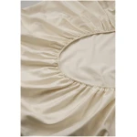 hessnatur Satin Spannbettlaken aus Bio-Baumwolle - gelb - Größe 90-100x200 cm