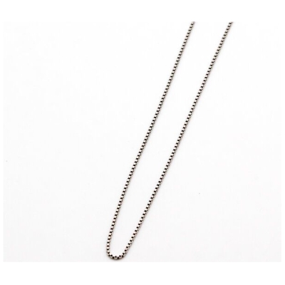 juni Choker Venezianerkette rhodiniert 45cm aus recyceltem Silber, hergestellt in Deutschland