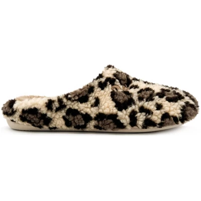thies Damen vegan Pantoffel-Teddy Leo