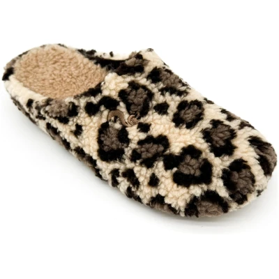 thies Damen vegan Pantoffel-Teddy Leo