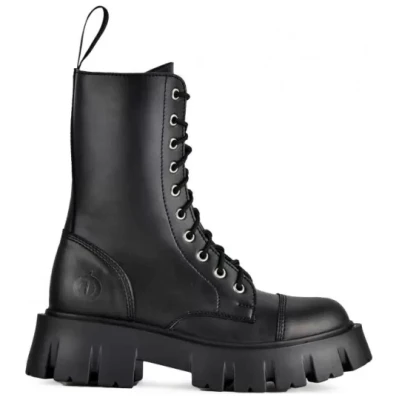 Altercore Damen vegan Stiefel Glown Black