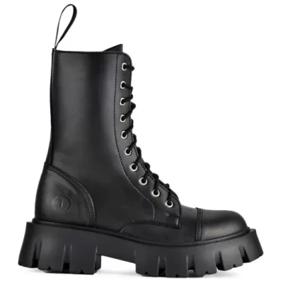 Altercore Damen vegan Stiefel Glown Black