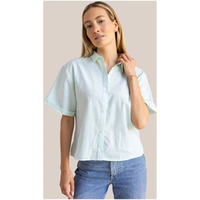 Arber Studio Damen vegan Bluse Eden MintgrÃ¼n