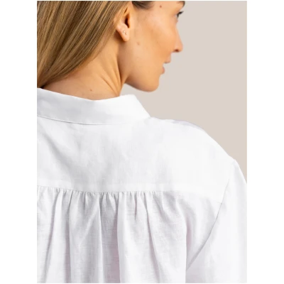 Arber Studio Damen vegan Bluse Eden Soft Yellow