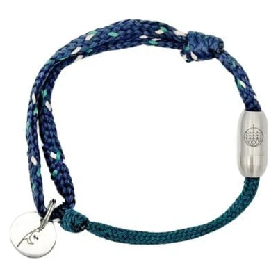 BRACENET Insel Sylt Armband aus Fischernetz - größenverstellbar