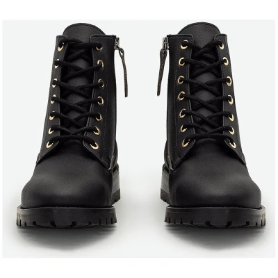 COG Damen vegan Stiefel Damen Athena Schwarz