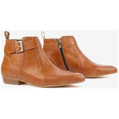 COG Damen vegan Stiefel Damen Olympe Camel
