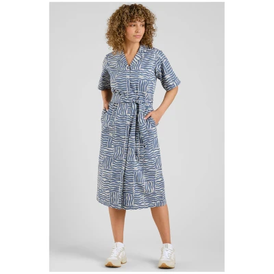 DEDICATED Damen vegan Kleid Orrefors Waves