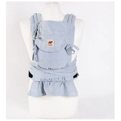 Girasol GbR MySol Babytrage unifarben mit Bindehüftgurt (Mei Tai) Babycarrier