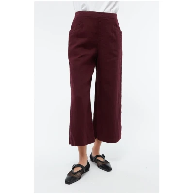 Givn Damen vegan Culotte Fay Burgundy