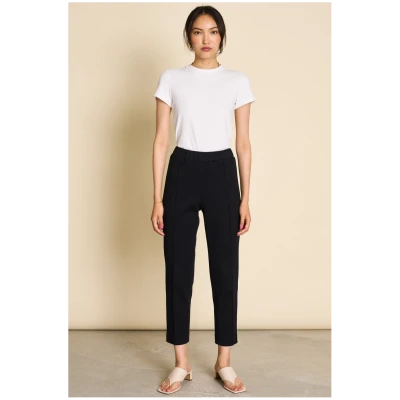 JAN 'N JUNE Damen vegan Hose Kama Schwarz