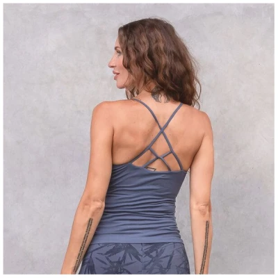 Jaya MANU - Damen - Top für Yoga aus Biobaumwolle