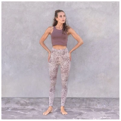 Jaya SUSAN ANIMAL - High-Rise Leggings mit Allover-Animal-Print