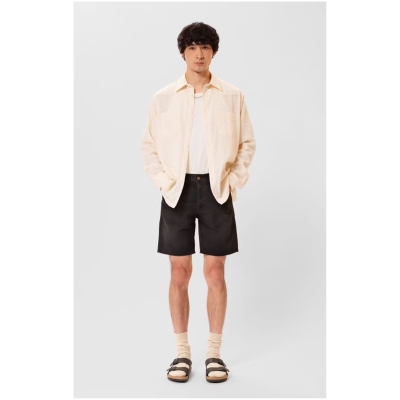 Jeansshorts Seth Aged Black