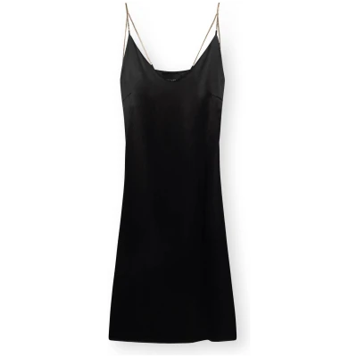 LOVJOI Damen vegan Kleid Elanie Schwarz