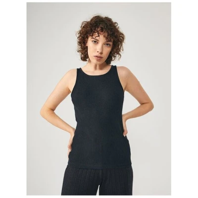 NINE TO FIVE #ammer - Damen Ripp Tank Top aus Bio-Baumwolle