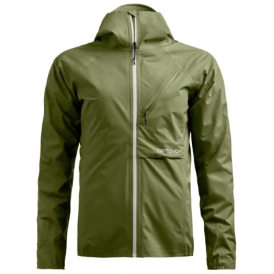 Ortovox - Women's Piz Selva 2.5L Jacket - Regenjacke Gr M oliv