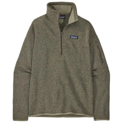 Patagonia - Women's Better Sweater 1/4 Zip - Fleecepullover Gr S oliv/grau