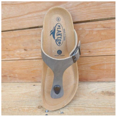 Plakton vegane Sandalen Zehentrenner tapir