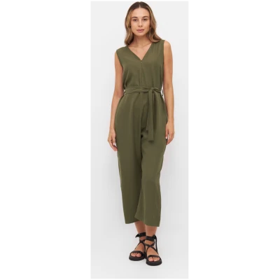 Widda Damen vegan Jumpsuit Anibas Olive