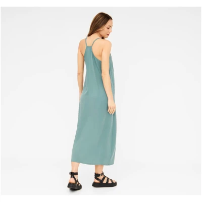 Widda Damen vegan Kleid Maxisi Aqua Mint