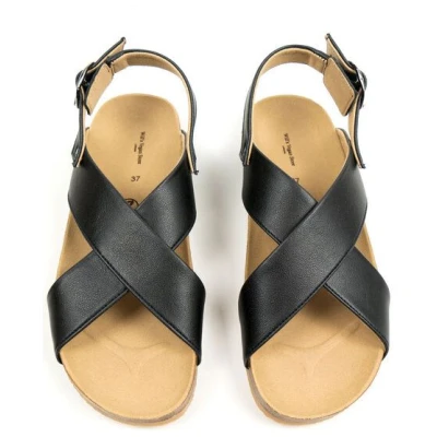 Will's Vegan Shop Huarache-Sandalen mit Fußbett Damen