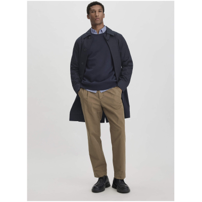hessnatur Herren Chino RON Relaxed aus Bio-Baumwolle - braun - Größe 30/32