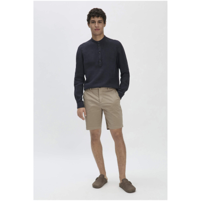 hessnatur Herren Chino Shorts Relaxed aus Bio-Baumwolle - braun - Größe 31