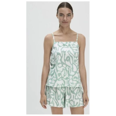 hessnatur Spaghetti Top Relaxed SOFT FLOWER aus reiner Bio-Baumwolle