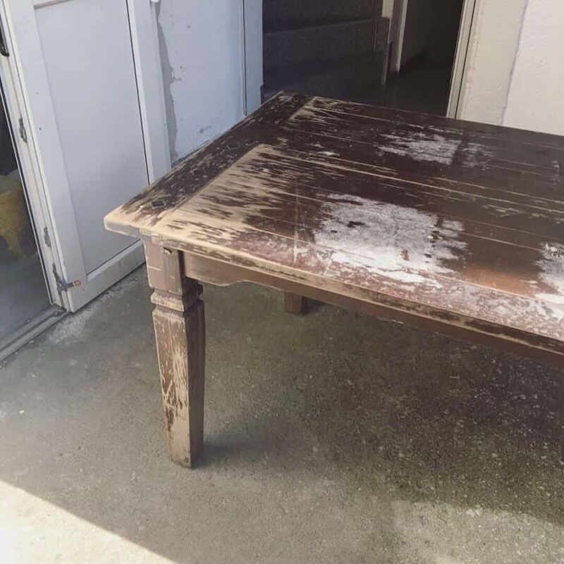 Second Hand Esszimmertisch - DIY Upcycling