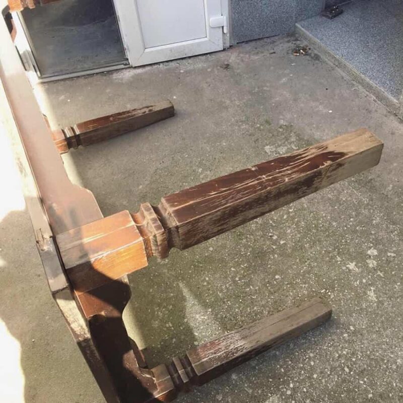 Second Hand Esszimmertisch - DIY Upcycling