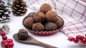 Gesunde Lebkuchen Energy Balls Weihnachten Rezept
