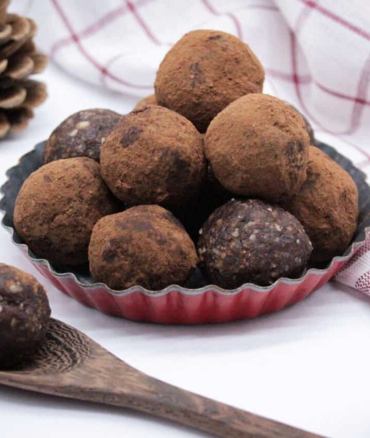 Gesunde Lebkuchen Energy Balls Weihnachten Rezept